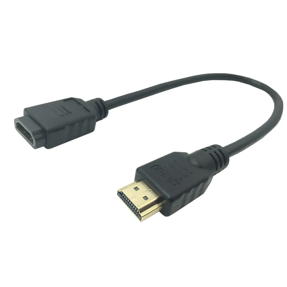 30 см удлинитель совместимому с HDMI кабель адаптером для Тип hdmi Мужской Женский 1 4 V