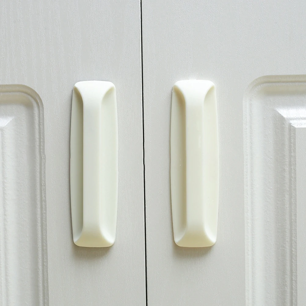 

2Pcs Paste Multi-purpose Handle Home Rectangular Handle Glass Door Handle