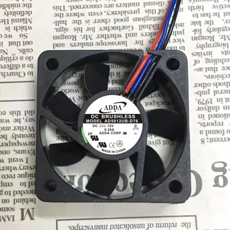 

NEW AD5012UB-D76 12V 0.20A 5015 5cm Motor protection cooling