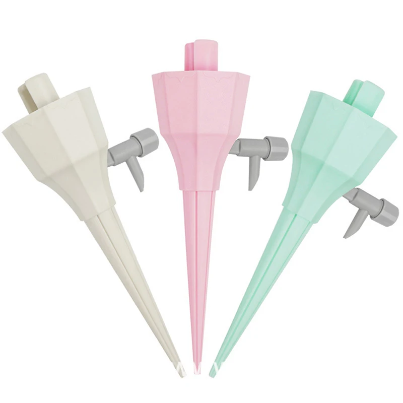 

1pcs DIY drip water spikes taper watering Drip irrigation flower pot Plant Waterers automatic irrigation system