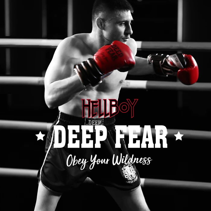 Training boxing gloves HELLBOY professional game fight sandbags DF Thai men and women |
