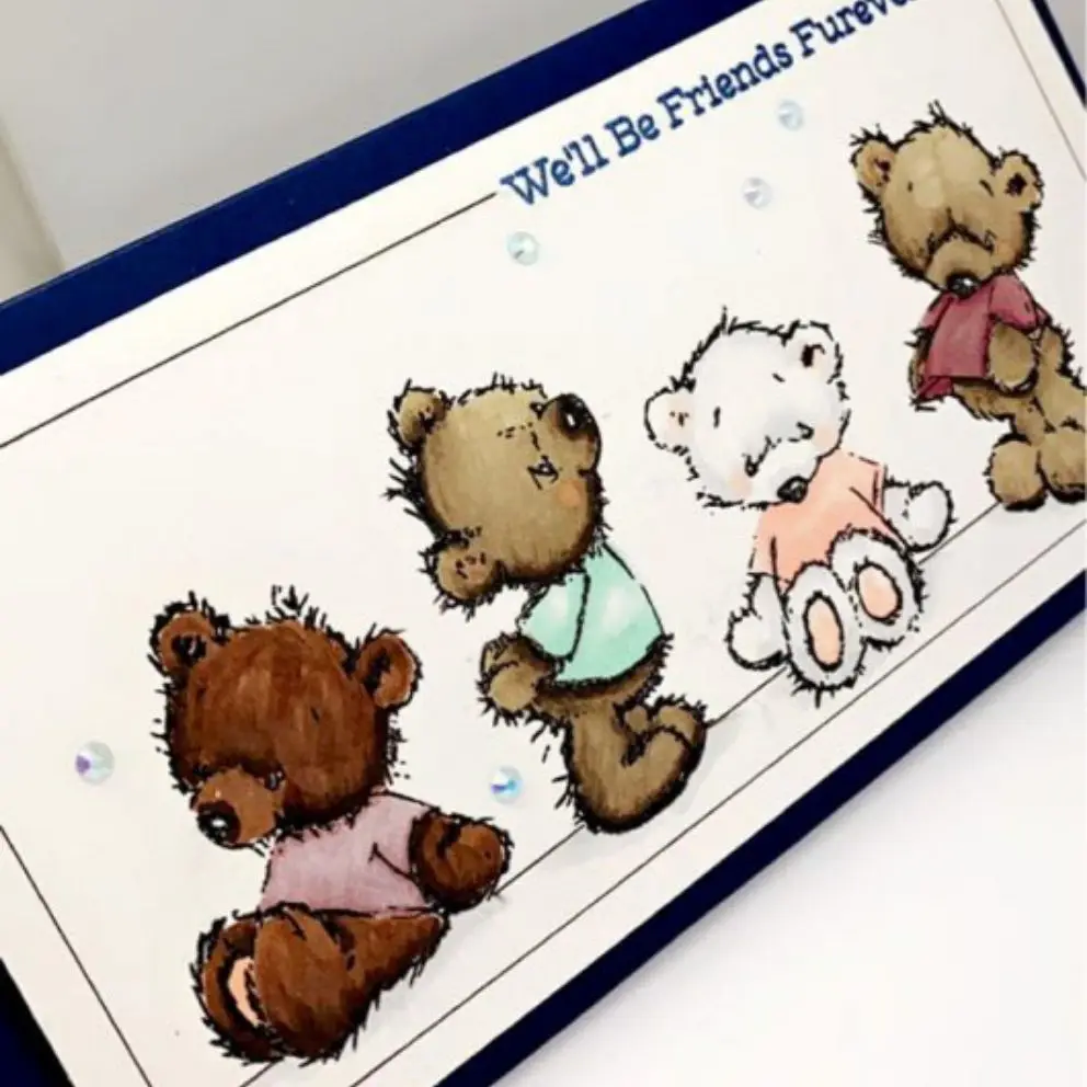 Рождественский пингвин учитель компьютерсветильник свет штамп и Скрапбукинг Dec