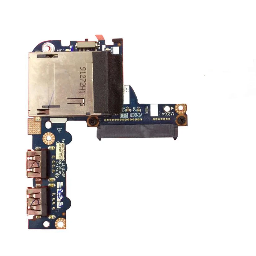Интерфейсная плата для ноутбука Acer Aspire One D250 (USB card reader) [LS-5143P] (Б/У) | Компьютеры и