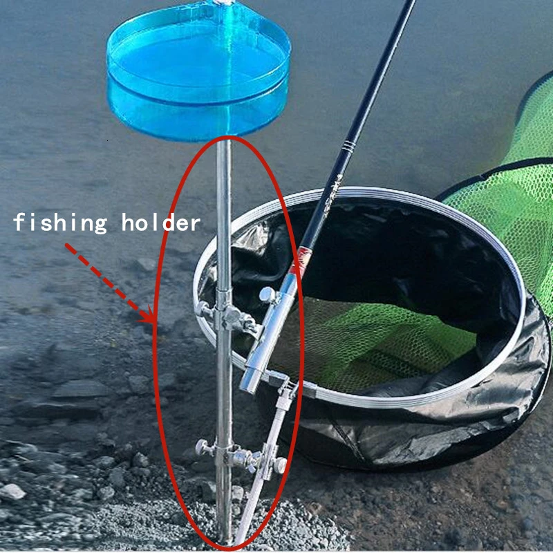Многофункциональный держатель для удочки из нержавеющей стали поворот на 360 °