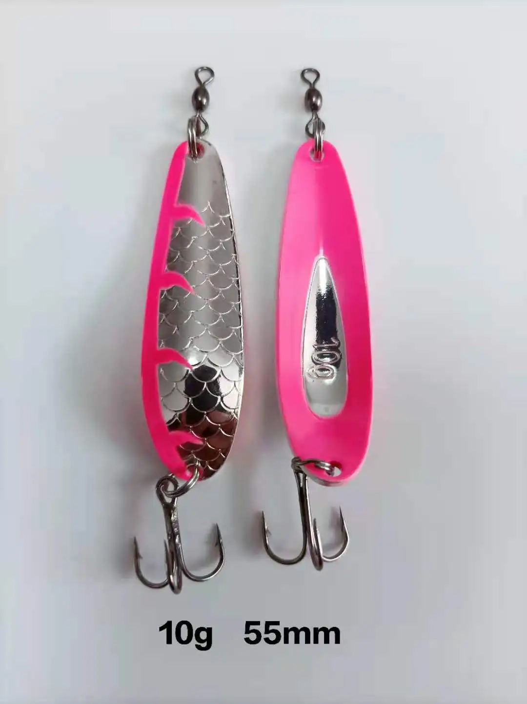 Рыболовная приманка рыболовные медная блесна снаружи с серебряным покрытием