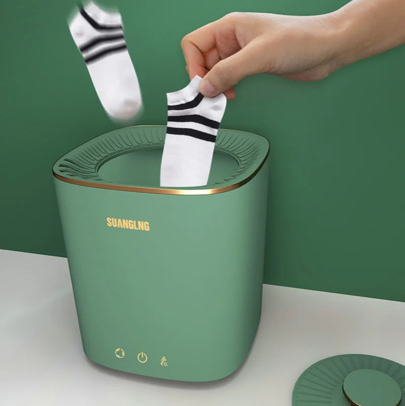 

Mini Blu-Ray Disinfection Smart Socks Washing Machine