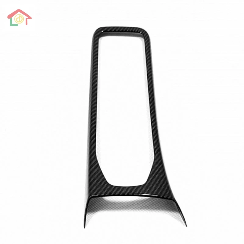 

For Hyundai Tucson 2019 Front Gear Shift Box Panel Strip Frame Cover Trim Interior Accessories ABS Chrome Carbon Fiber