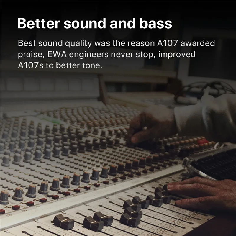 A107 Мини Портативный беспроводной Bluetooth динамик истинный стерео (TWS) bluetooth Душ