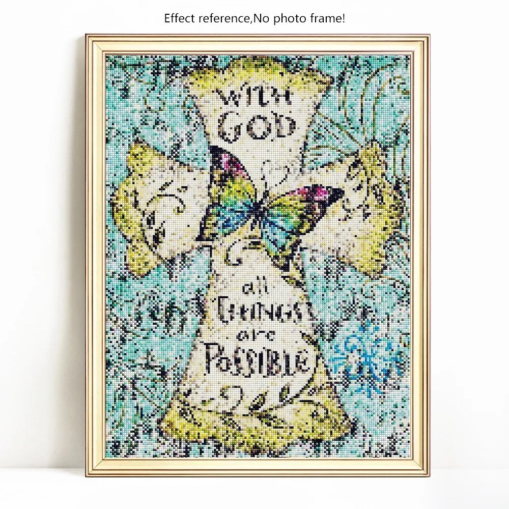 EverShine 5D DIY Cartoon Paint With Diamonds Full Square Diamond Embroidery Butterfly Picture Of Rhinestones Mosaic Wall Decor | Дом и сад