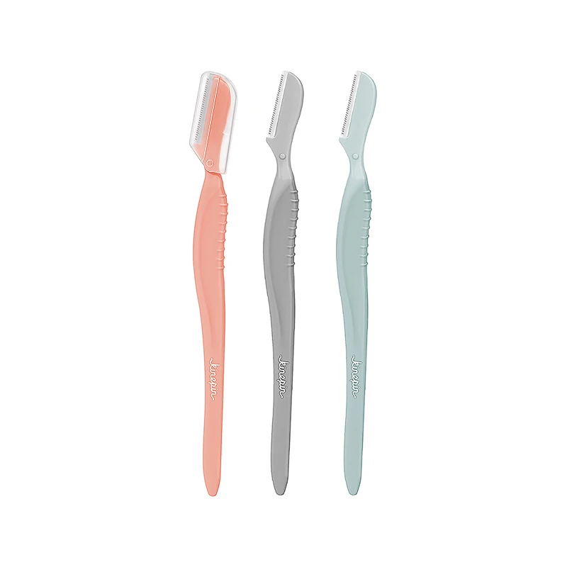 

3PCS Eyebrow Trimmer Face Hair Remover Female Eyebrow Shaver Safe Shaving Trimming Knife Makeup Tools