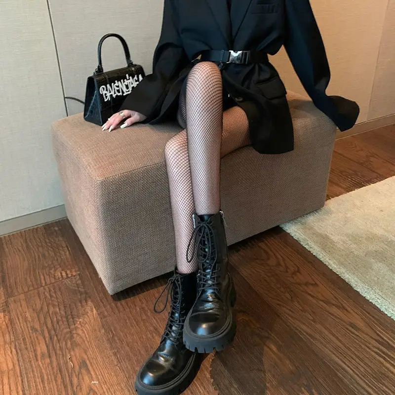 

Summer Sexy Mesh Stocking Transparent Slim Fishnet Pantyhose Party Club Net Holes Black Tights Stocking Small/Middle/Big Mesh