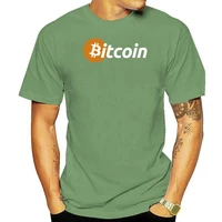 2022 hot sale summer style new bitcoin crypto digital currency short sleeve mens black t shirt size s 2xl tee shirt