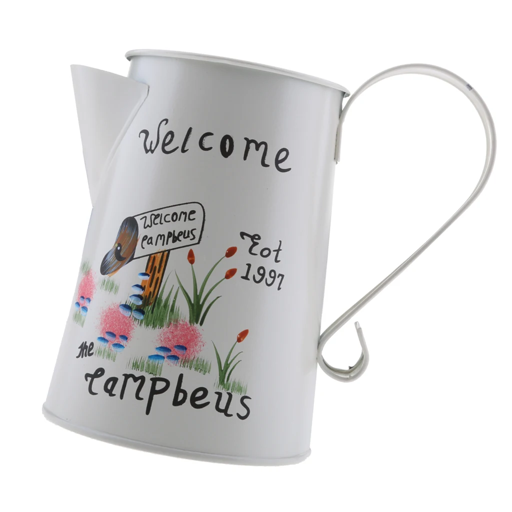 Ретро металлическая канистра Винтажные Украшения ваза для рукоделия домашний