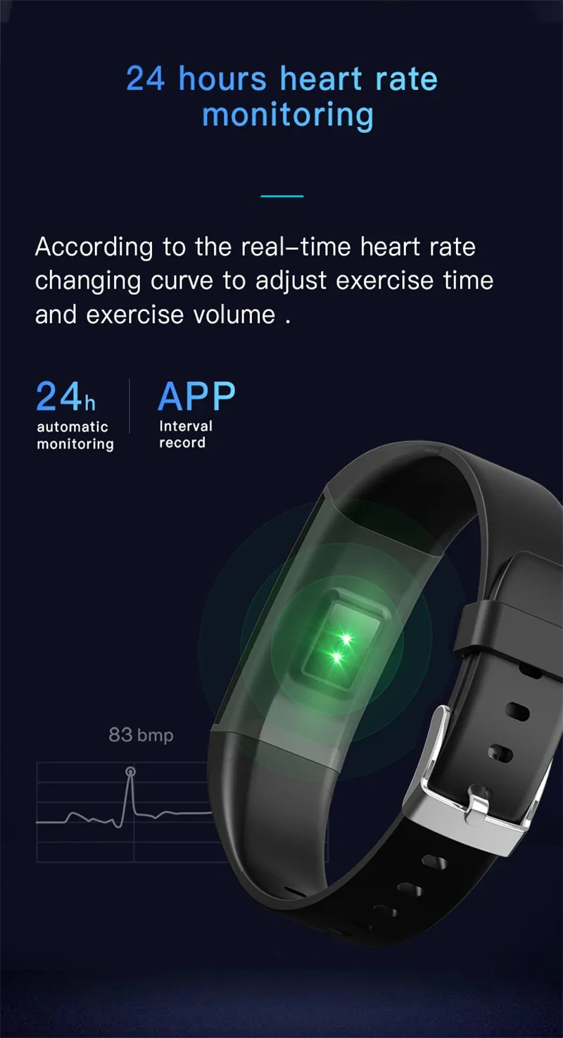 Спортивные Смарт-часы MK05 Bluetooth браслет носимые устройства красочный