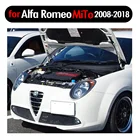 Для Alfa Romeo MiTo 2008-2018 передняя крышка капота Модифицированная газовая стойка из углеродного волокна пружинный амортизатор