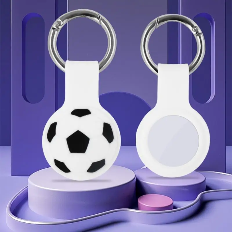 

Silicone Protector Cover for Airtags Locator Cartoon Protective Case Sleeve for Apple Airtags Tracker Shell with Keyring