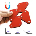 Магнитный сварочный угловой держатель 45-135 градусов, треугольный позиционер, фиксирующий инструмент