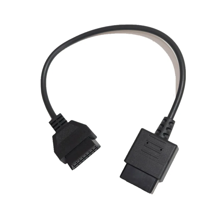 100 шт./лот 9 Pin для Sub aru OBD OBD2 OBDII DLC 16 Женский адаптер автомобильного