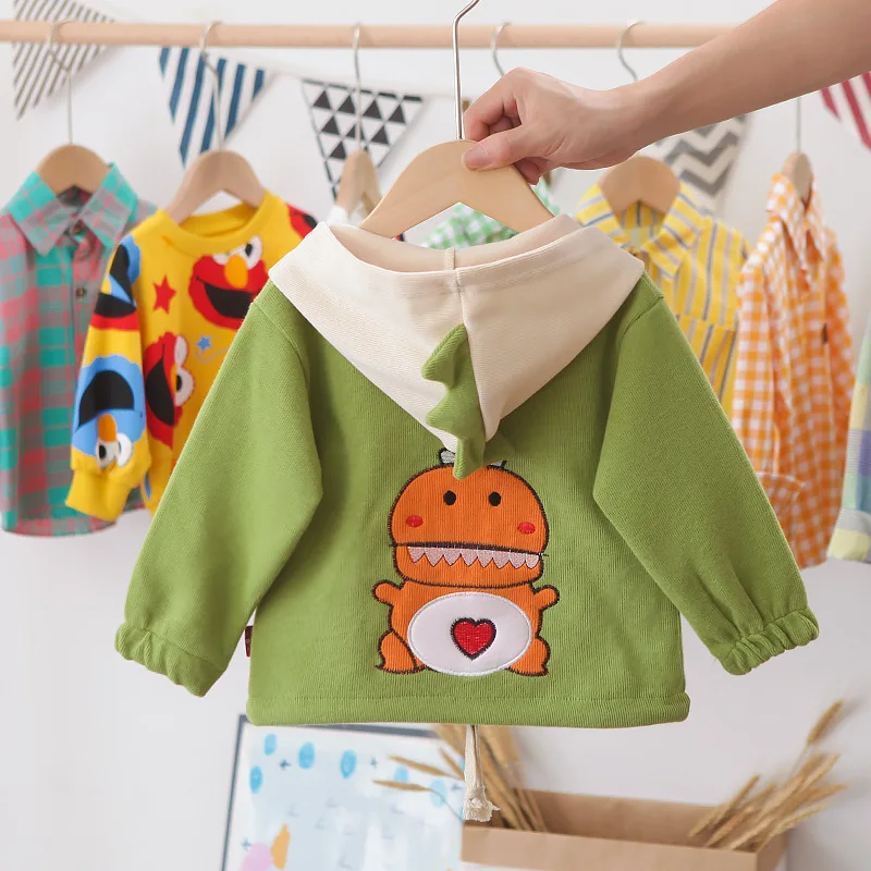 

Spring Autumn Fashion New Baby Girl Clothes Children Boys Hooded Jacket T Shirt Pants 3Pcs/sets Toddler Costume Kids Tracksuits