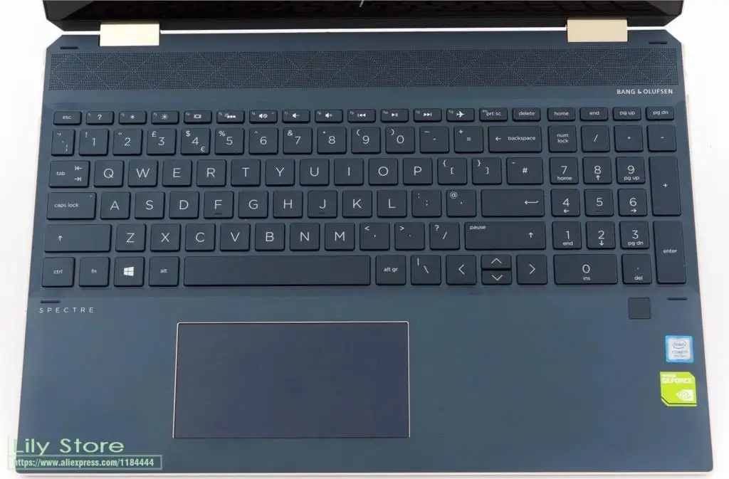 Защитная крышка для клавиатуры ноутбука HP Spectre x360 15 DF1013TX df1033dx df0013dx df0070nr df0000 &quot2 в