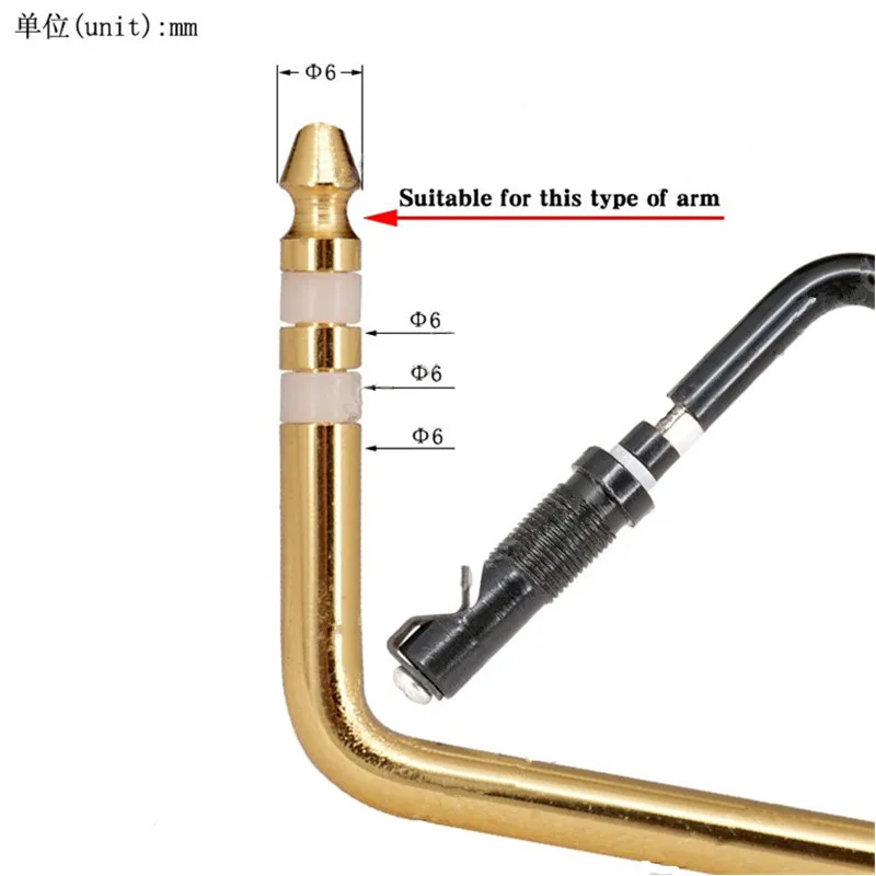 Набор прямых установочных стилей плечо тремоло Whammy Bar и Arm socket Jack для