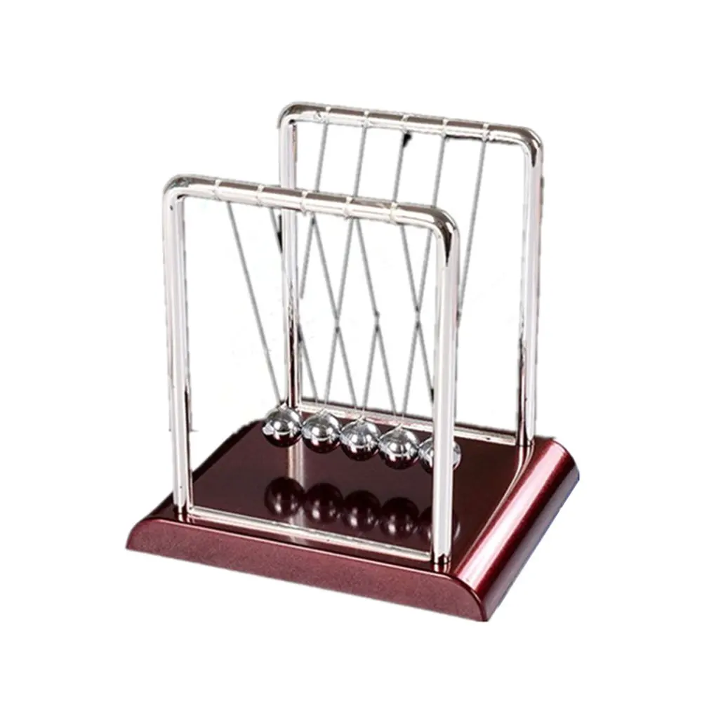 

Early Fun Development Educational Desk Toy Gift Newtons Cradle Steel Balance Ball Physics Science Pendulum Office Decorations