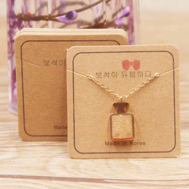 card same as pic 100 шт винтажный крафт 5*5 см Dremacatcher ювелирные изделия амулеты/ожерелье посылка карты мрамор/цветок романтическая любовь 3*3 см серьги карты - Цвет: card same as pic