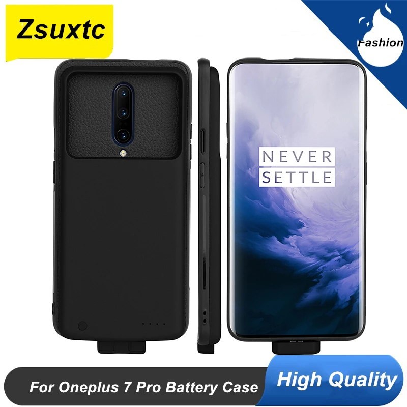 

For Oneplus 7 Pro Battery Case 5000 Mah Smart Charger Bank Power Case For Oneplus 7 Pro Battery Case For Oneplus7 Pro