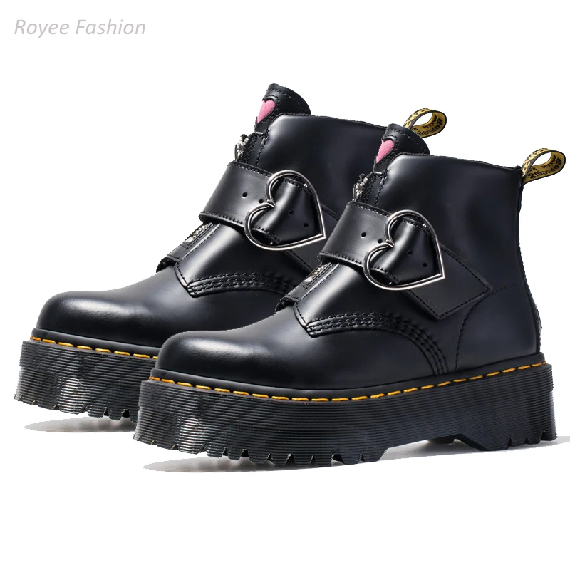 

Women Boots Women Shoes for Women 2021 Black Shoes Platform Boots Designer Shoes Martens Woman Hearts Lar botas de mujer zapatos