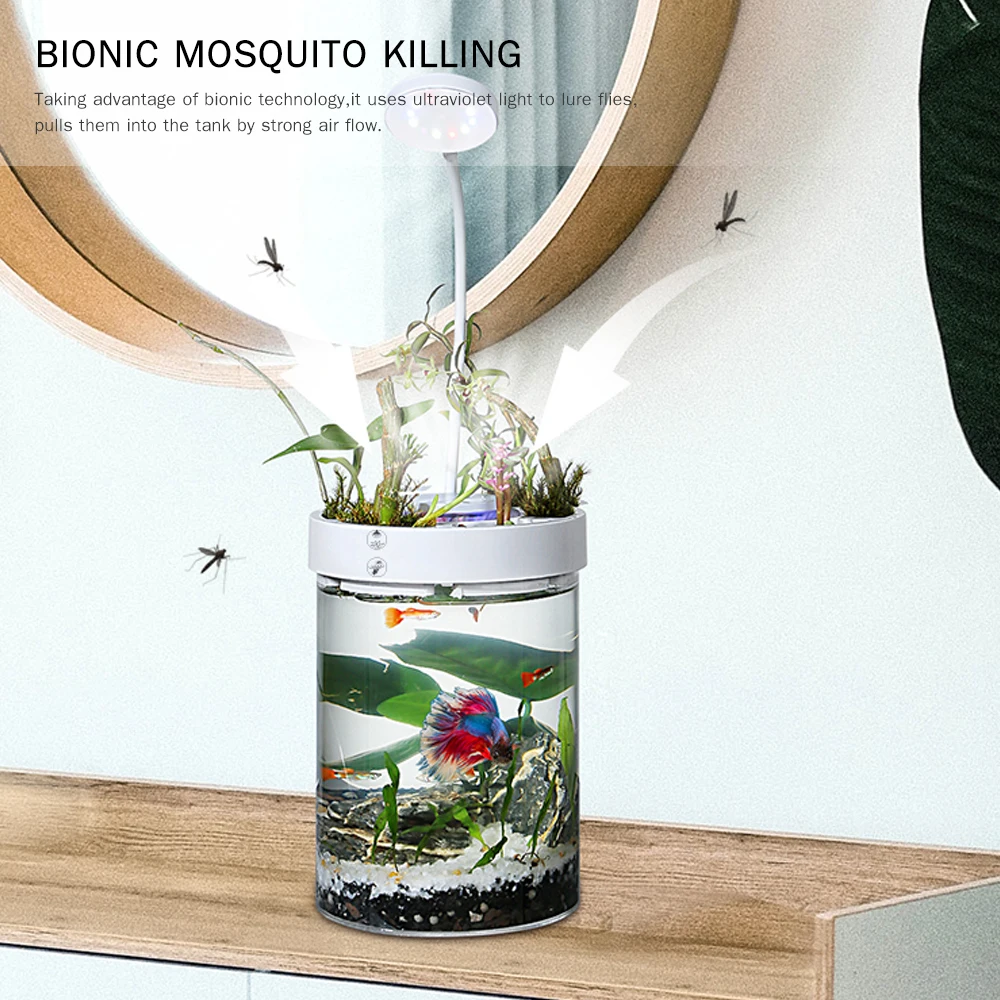 Декоративный экологичный аквариум многофункциональный с функцией уничтожения