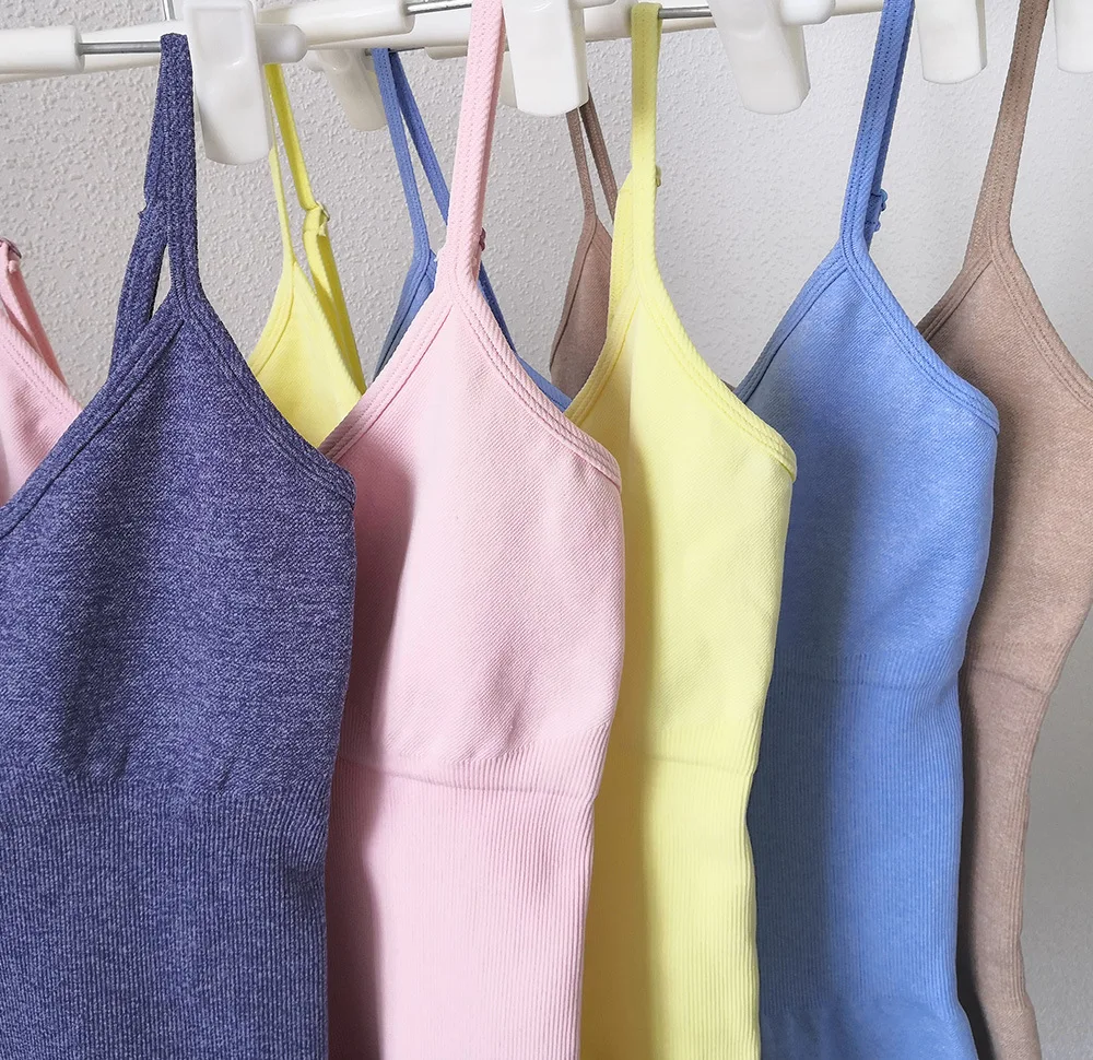 Женский бесшовный комбинезон для йоги и фитнеса с эффектом пуш-ап |