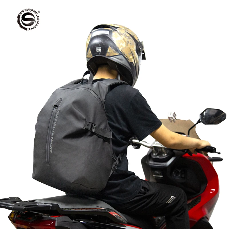 

Waterproof Motorcycle Backpack Riding Bag Shoulder Knight Locomotive Backpacks Helmet Bags Brigade Equipment top case moto
