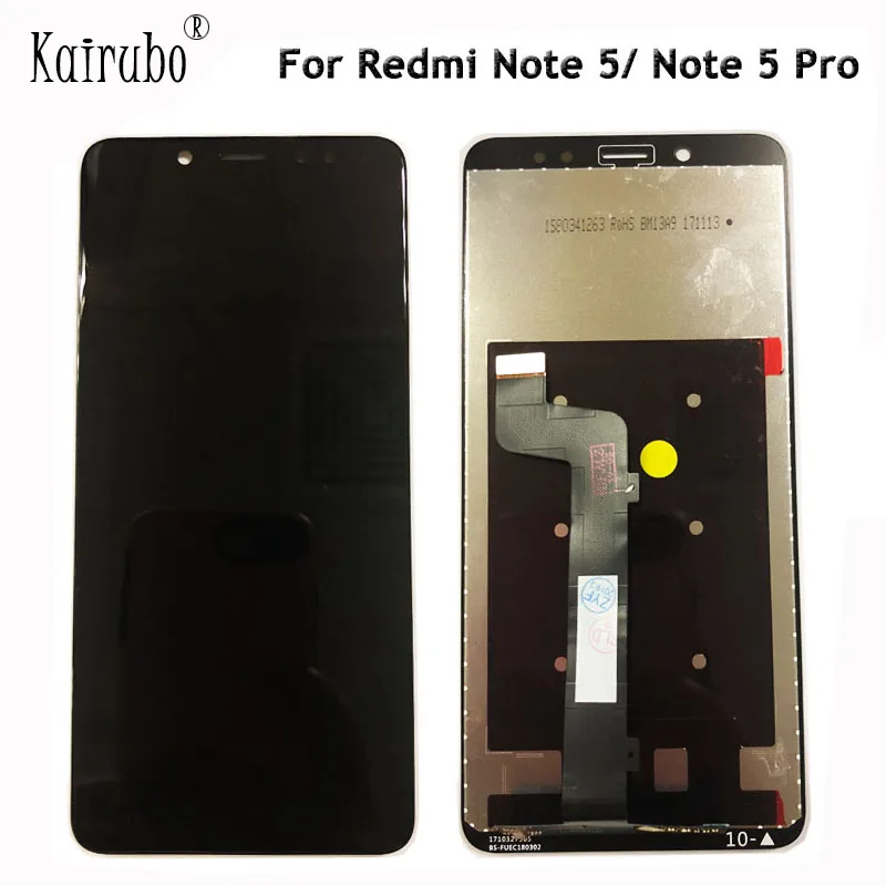 30 шт./лот для Xiaomi Redmi Note 5/Redmi 5 Pro ЖК-дисплей + кодирующий преобразователь сенсорного