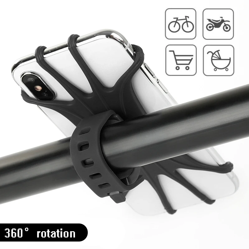 Вращающийся на 360 ° держатель для телефона|Подставка велосипеда| |