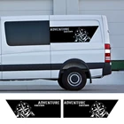 Виниловые наклейки для кузова автомобиля Mercedes Benz Sprinter, 2 шт.лот