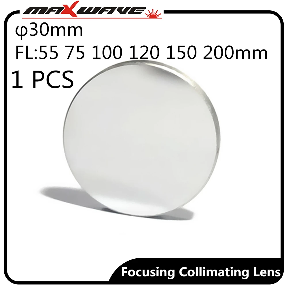 Maxwave диаметром 30 F125 1064 нм Фокусировочный коллимационный объектив 2 шт. группа