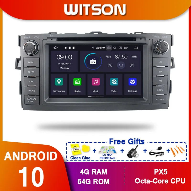 WITSON Android 10 0 Восьмиядерный (Восьмиядерный) автомобильный радиоприемник с