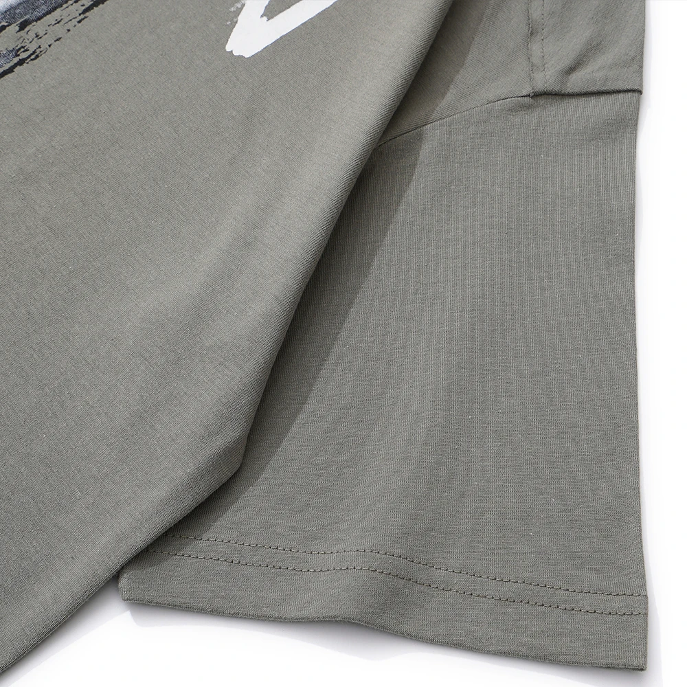 

Women Hip Hop Streetwear Oversize Tshirt Ghost Letter Print T Shirt Harajuku Female 2021 Summer Loose Short Sleeve Top Tee Black