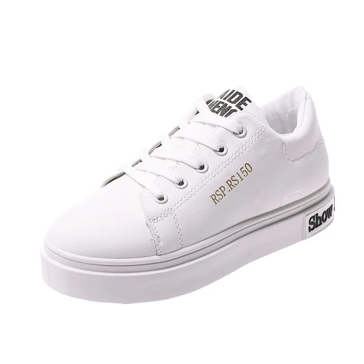 2019 Spring New Thick-bottomed Round Headband Single Shoes Flat Bottom Non-slip Wild Wear Student Casual Women's |