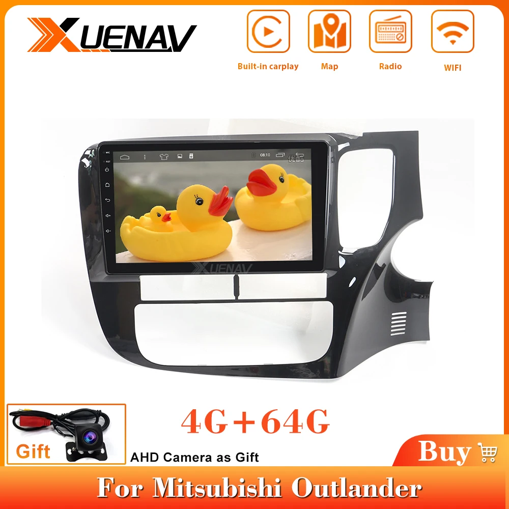 

2 Din GPS Multimedia Player DVD Navigation Head Unit Audio Android System Auto Car Stereo For Mitsubishi Outlander Car radio