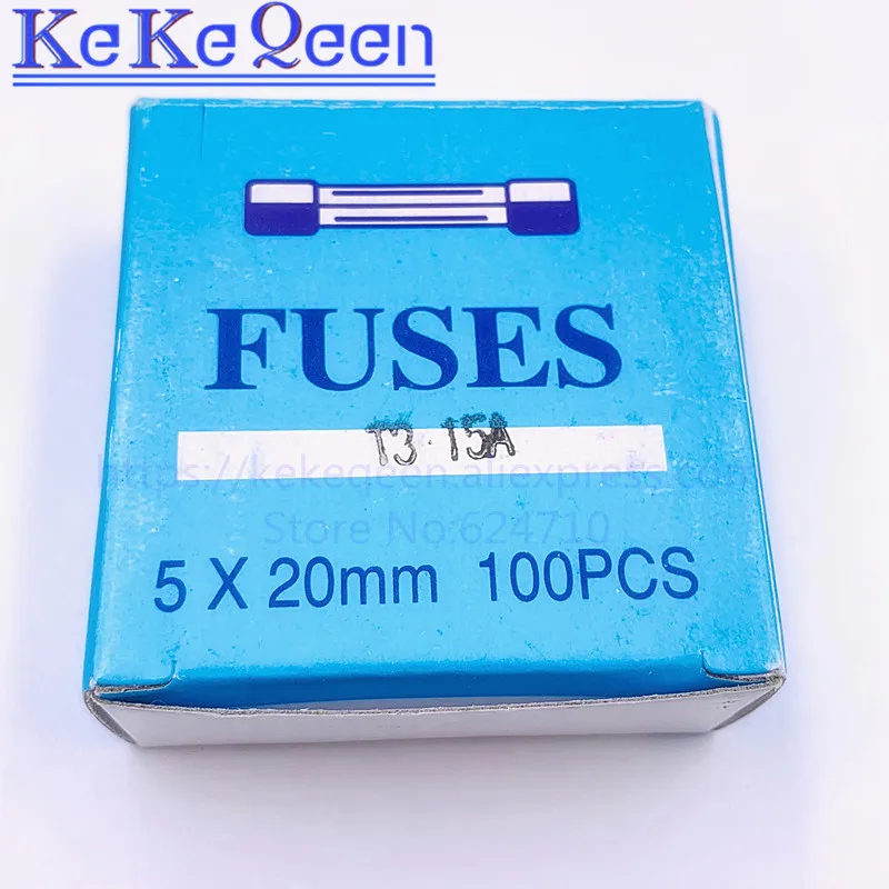 100pcs/lot Ceramic Fuse 5mm x 20mm Slow Blow 5*20 T3.15A 3.15A 250V 5*20mm | Обустройство дома