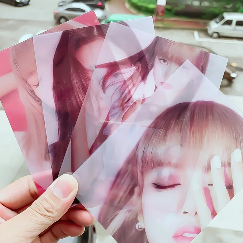 5 шт./компл. KILL THIS LOVE альбом BLACKPINK JENNIE LISA ROSE JISOO фотокарты наклейки ПВХ