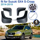 Для Suzuki SX4 S-Cross 2014-2019 2th Gen автомобиля брызговик 4x крыло брызговиков Средства для укладки волос брызговик клапаном защита от брызг