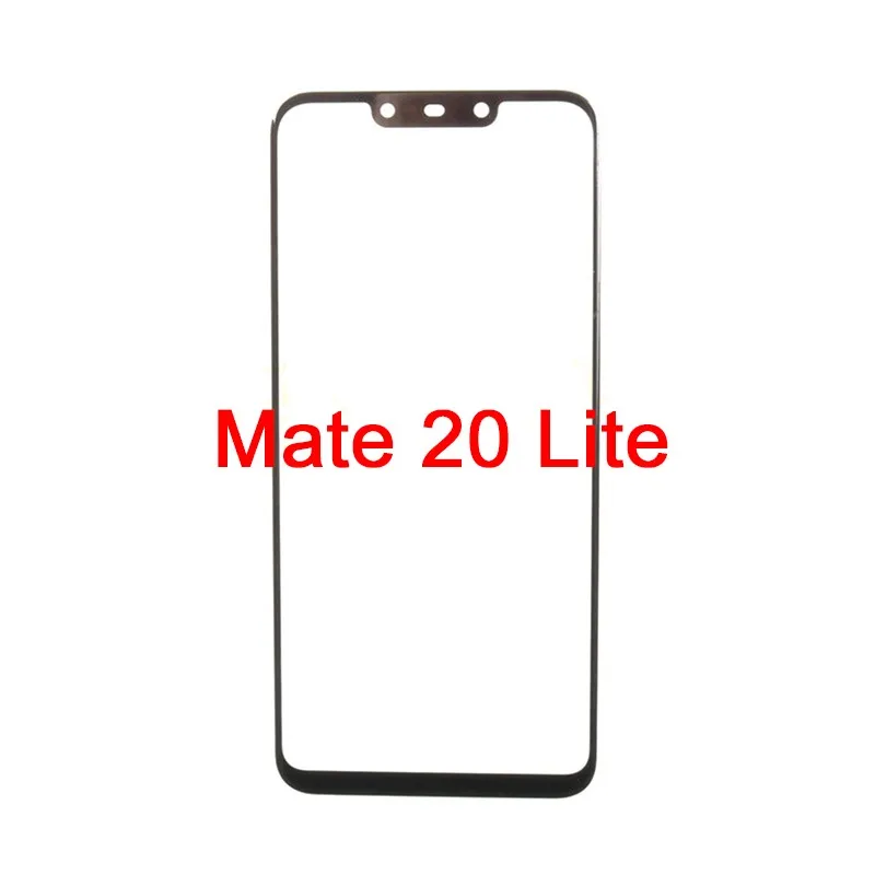 5PCS Front Touch Panel LCD Display For Huawei Mate 9 20 10 PRO 20 Lite  Screen Out Glass Cover Lens Phone Repair Replace Parts