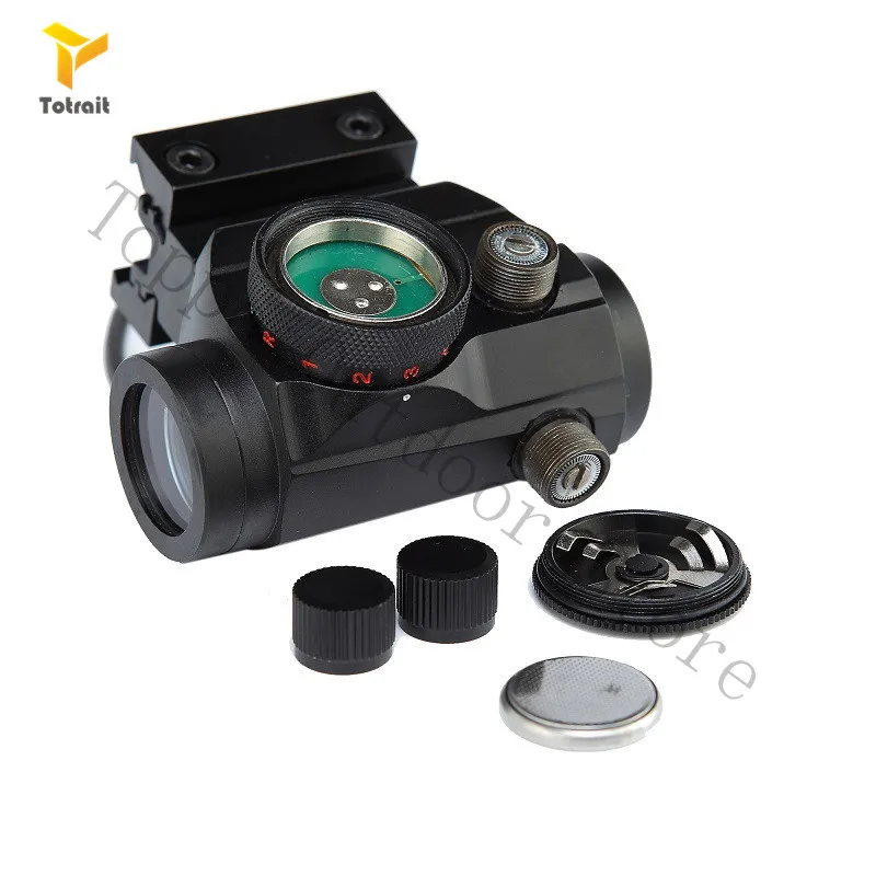 Точечный мини-прицел 1X24 T1 точечный прицел с подсветкой снайперский красный
