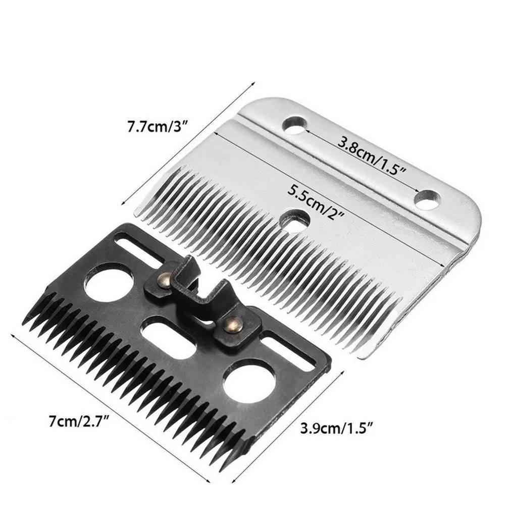 

Electric Horse Shearing Clipper Blades Combs Shearing Blades Replacement Tooth Blades Scissors Cutter Comb 24 T+ 35 T