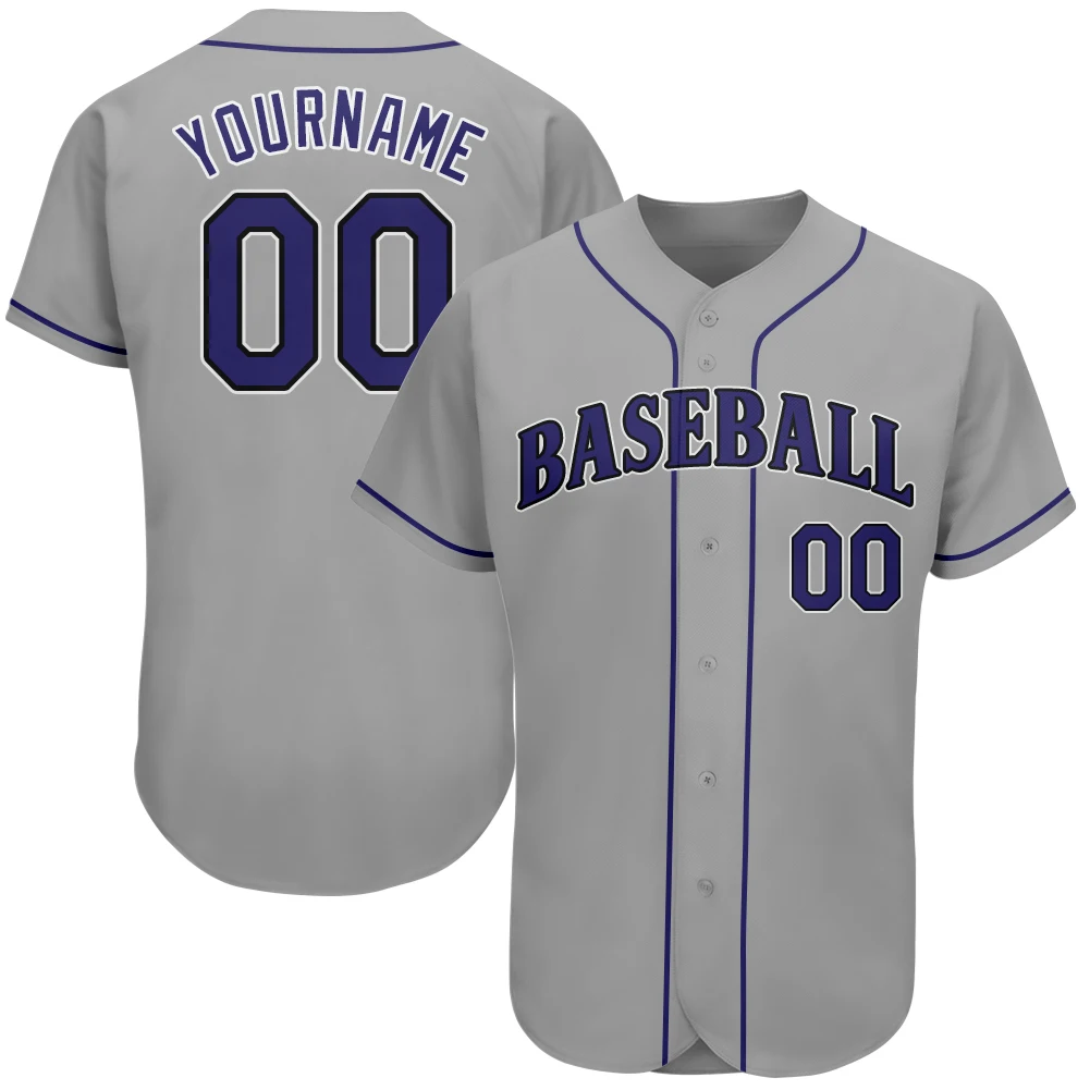Custom Baseball Jerseys Printing Player’s Name Number Sports Soft Breathable Short Shirt