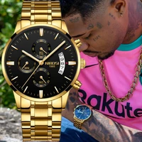 nibosi relogio masculino mens watches top brand luxury famous mens watch fashion casual chronograph military quartz wristwatch