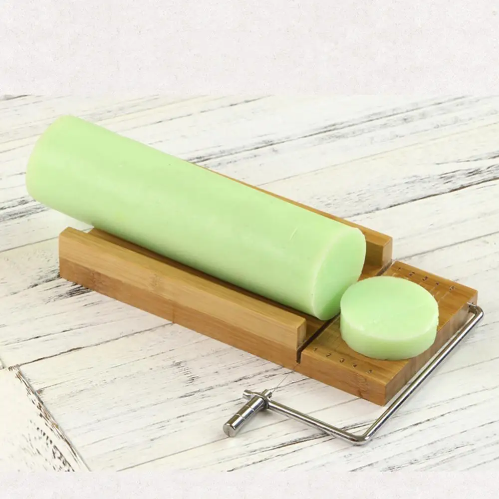 

1PCs Wooden Soap Cutter Cutting Tools Also for Cake Candle Chocolate Food Cutting Loaf Cutter Mold Soap Slicer