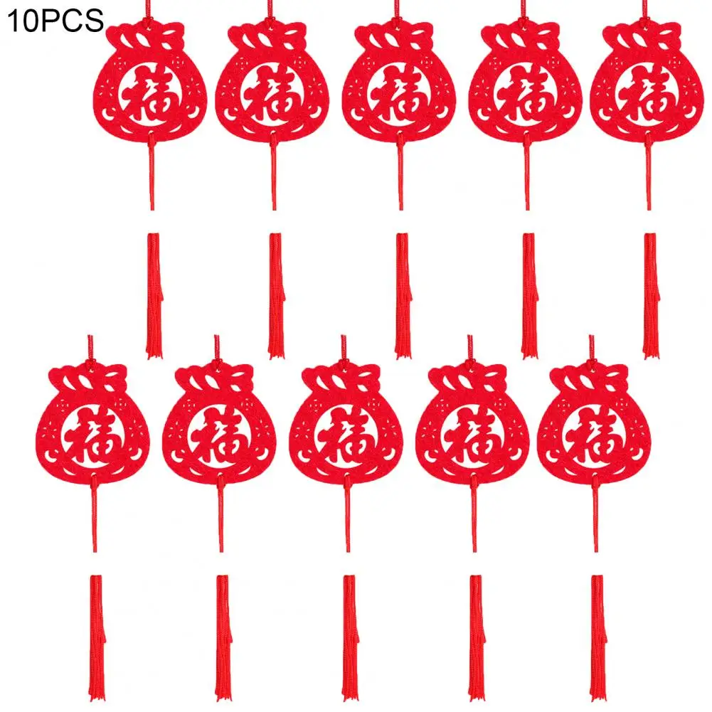 10 шт. китайское украшение портативная мини-подвеска с мягкой ручкой подвеска